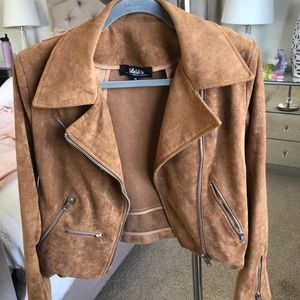 Faux Suede Jacket